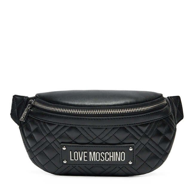 Saszetka nerka LOVE MOSCHINO - Czarny