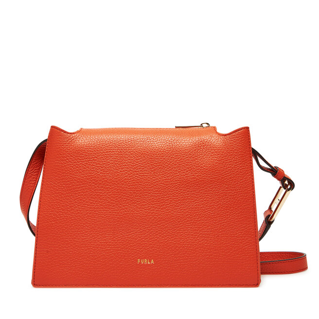Torebka Furla Nuvola S Crossbody WB01275-BX2045-O6000-1007 Czarny WB01275 HSF000 CN - Pomarańczowy