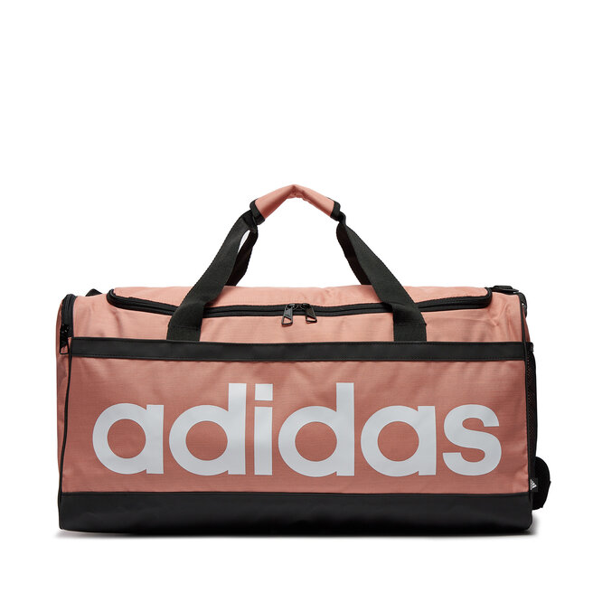 Σάκος adidas Essentials Linear Duffel Bag Medium IL5764 wonder clay/white
