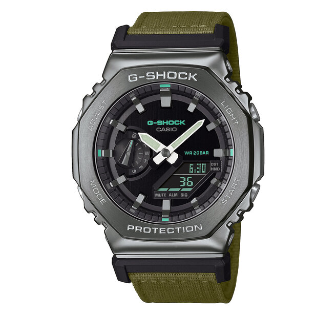 Ρολόι G-Shock GM-2100CB -3AER Silver/Khaki