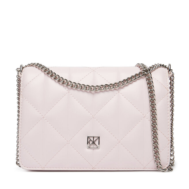 Torebka Calvin Klein Quilted Mini Chain Bag LV04F3321G Różowy -