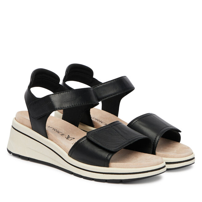 Sandały Caprice 9-28305-46 Czarny - kobiece