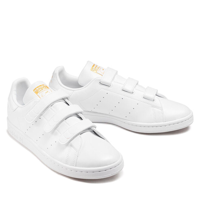 adidas Chaussures adidas Stan Smith Cf FX5508 Ftwwht/Ftwwht/Goldmt