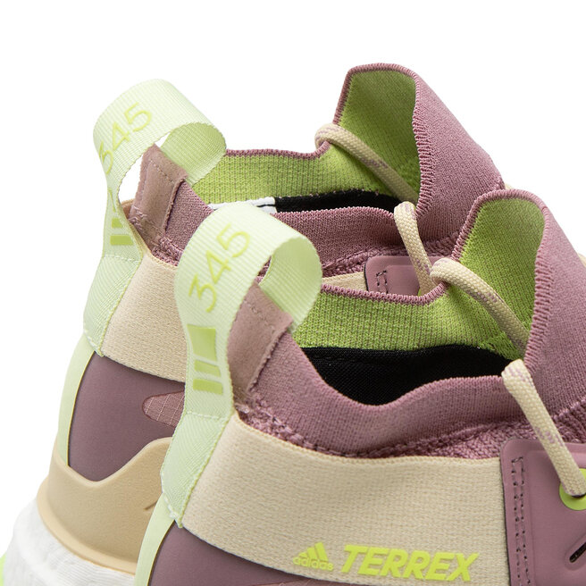 adidas Обувки adidas Terrex Free Hiker Gtx W GORE-TEX GW8698 Magic Mauve/Acid Red/Pulse Lime