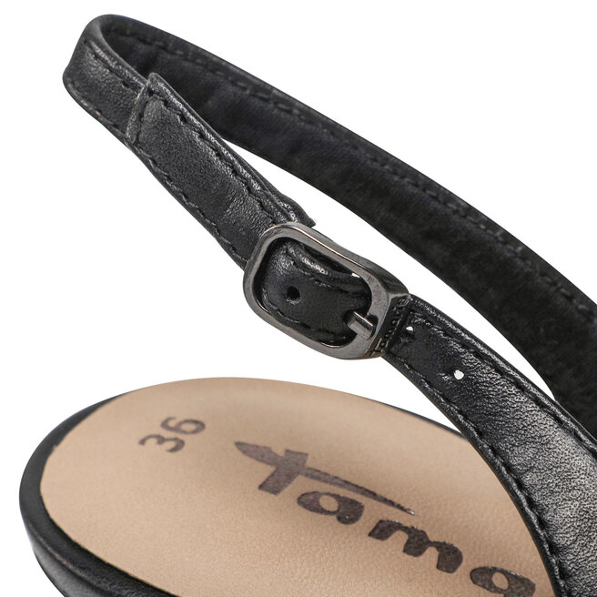 Tamaris Σανδάλια Tamaris 1-29610-38 Black Leather 003