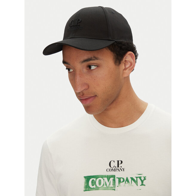 Czapka z daszkiem C.P. Company - Czarny