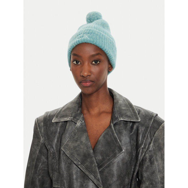 Czapka Calvin Klein Embroidery Airy - Niebieski