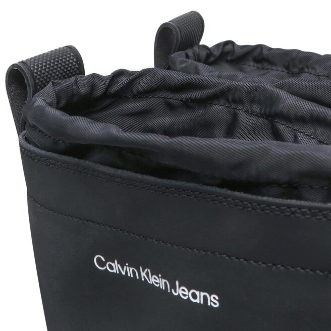 Calvin Klein Jeans Cizme de cauciuc Calvin Klein Jeans Chunky Combat Rainboot YW0YW00741 Black BDS