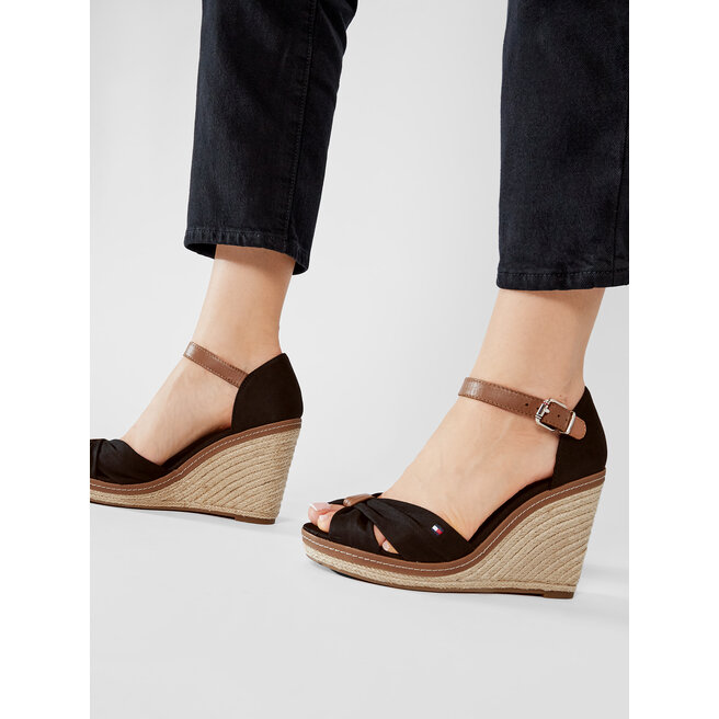 Tommy Hilfiger Espadrilky Tommy Hilfiger Elena 56D FW0FW00905 Black 990