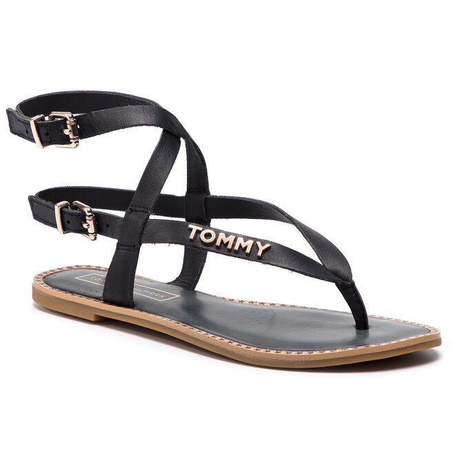 Tommy hilfiger iconic flat strappy hotsell