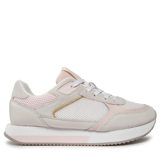 Sneakersy Tommy Hilfiger Essential Elevated Runner - Szary