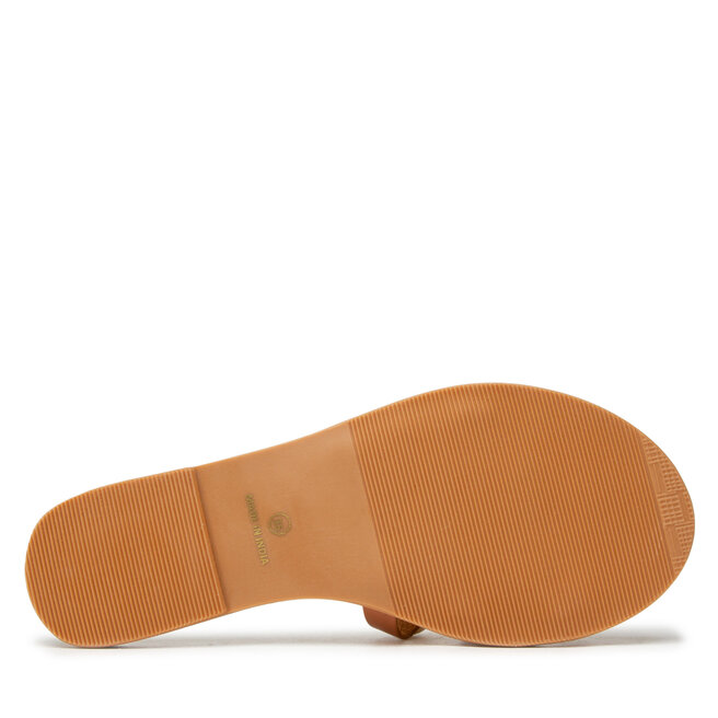 Manebi Παντόφλες Manebi Leather Sandals S 0.1 Y0 Natural