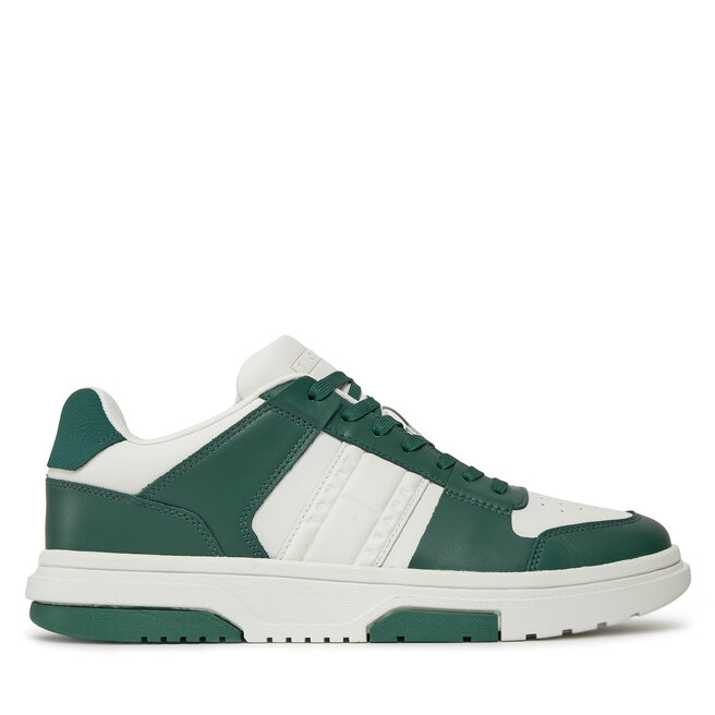 Sneakersy Tommy Jeans Tjm Leather Cupsole 2.0 - Zielony