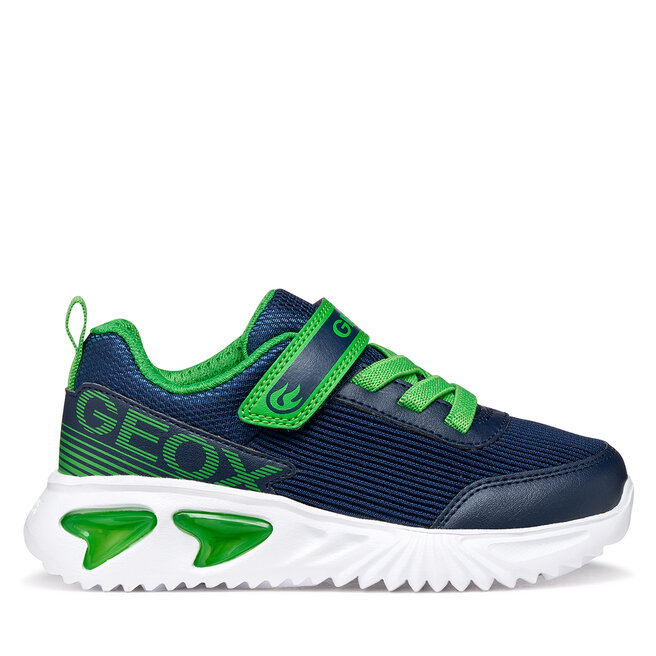 Sneakersy Geox J Assister Boy J65DZC 01454 CF43U S Granatowy - chłopięce