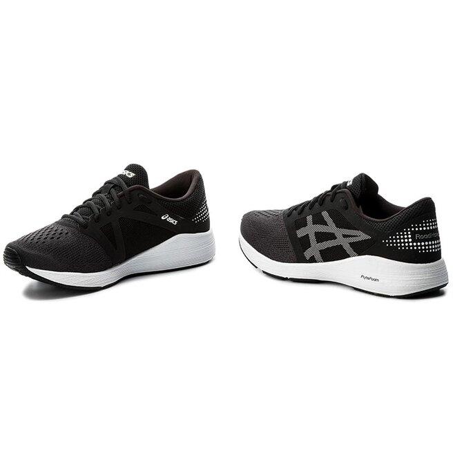 Buty Asics RoadHawk FF T7D2N Black White Silver 9001 eobuwie .pl