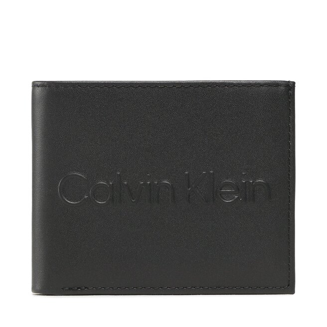 Portofel Mare pentru Bărbați Calvin Klein Ck Set Bifold 5cc W/Coin K50K509972 Ck Black BAX 5cc imagine noua gjx.ro