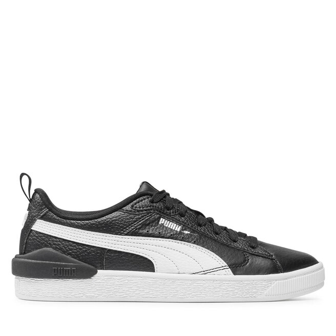 puma suede black white sole
