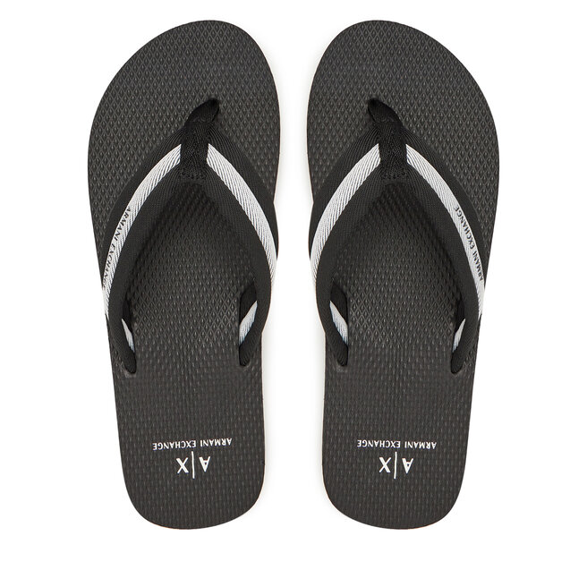Japonki Armani Exchange XUQ006 XV962 - Czarny