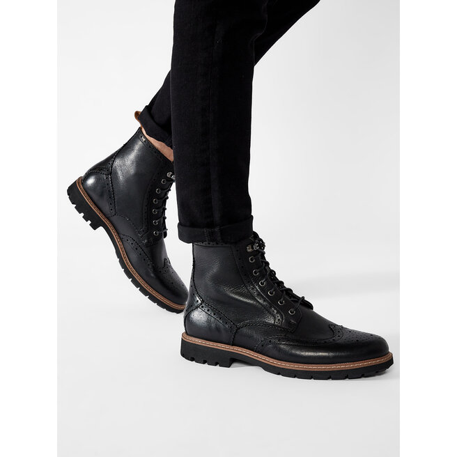 Clarks Cizme Clarks Batcombe Lord 261348577 Black