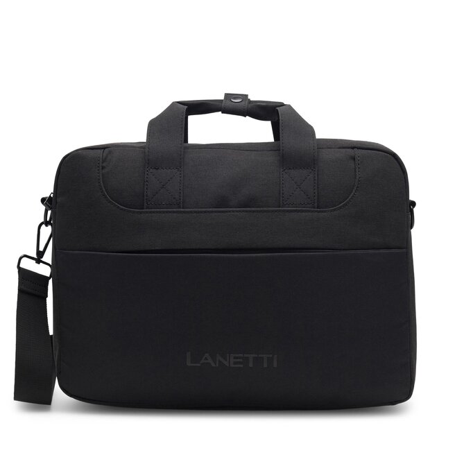 Torba na laptopa Lanetti - Czarny