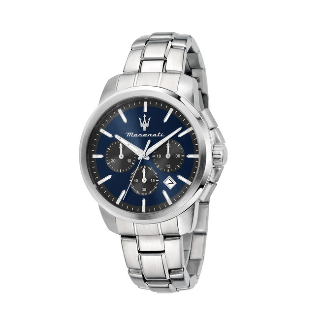 Zegarek Maserati Successo Chronograph R8873621051 Srebrny -