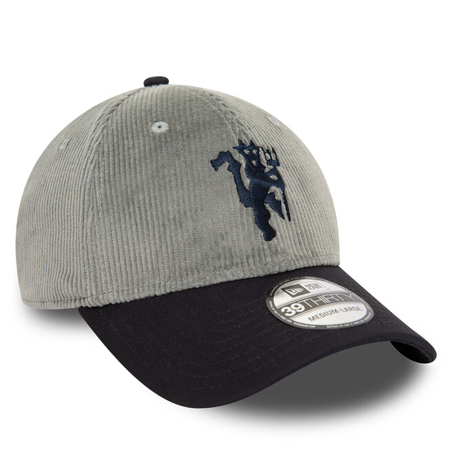 Czapka z daszkiem New Era Microcord 3930 Man U - Szary