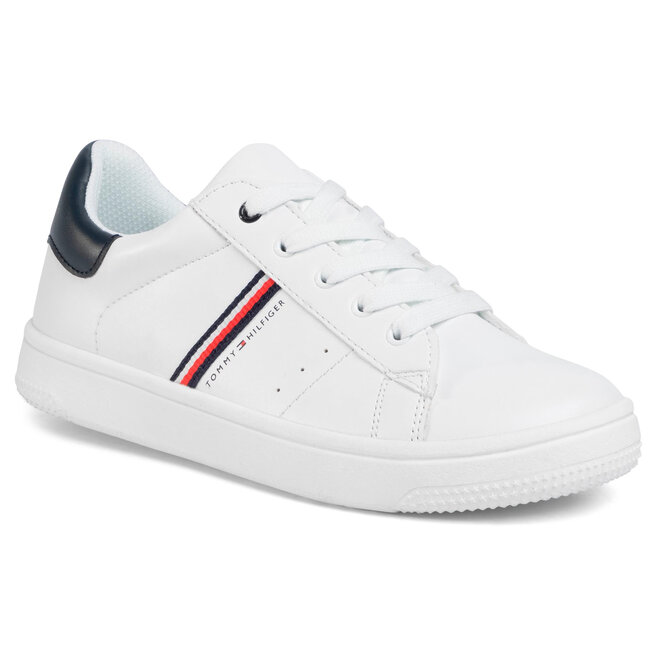 tommy hilfiger low cut lace up sneakers