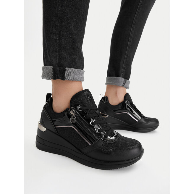 Sneakersy Nine West CEO-AMINA-01 Czarny - kobiece