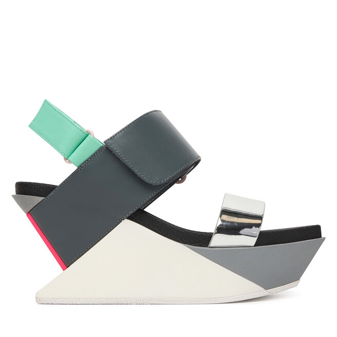 Sandały United Nude Delta Wedge Sandal 1041396716 Kolorowy - kobiece