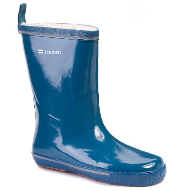 Bottes de pluie Tretorn Skerry Vinter Shiny 47 2389 Blue Coral 10