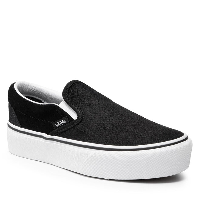 vans embossed suede slip on