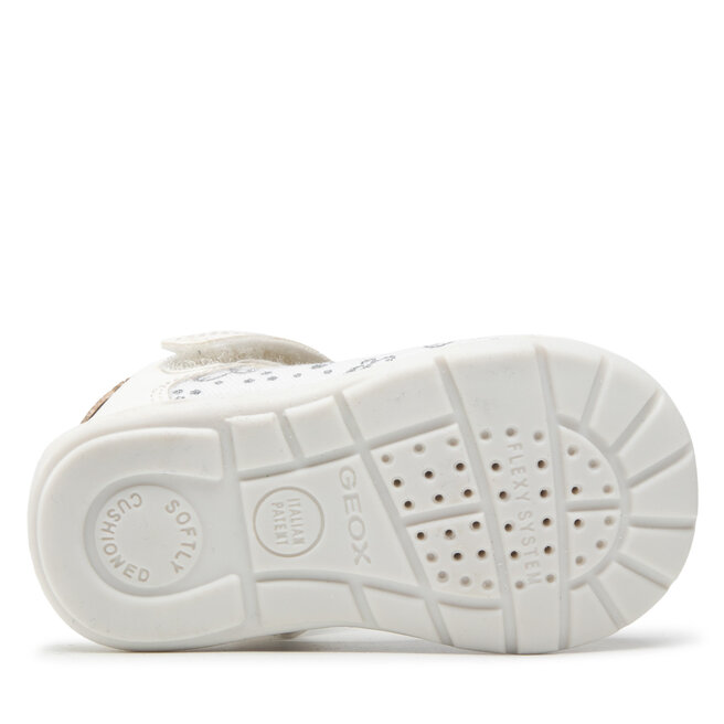 Geox Félcipő Geox B Elthan G. B B251QB 0AW54 C0007 White/Silver