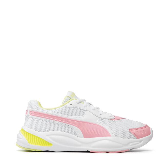 puma white sunny lime