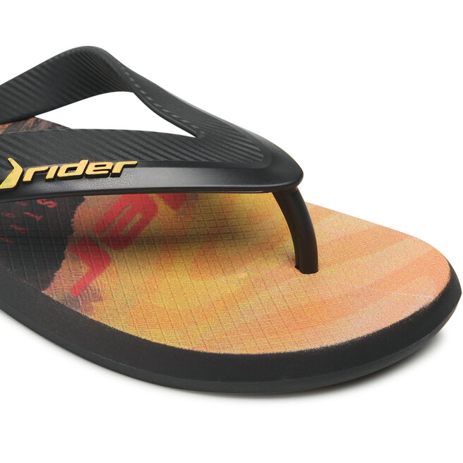 Rider Žabky Rider R1 Energy Inf 11728 Black/Black/Yellow 26012
