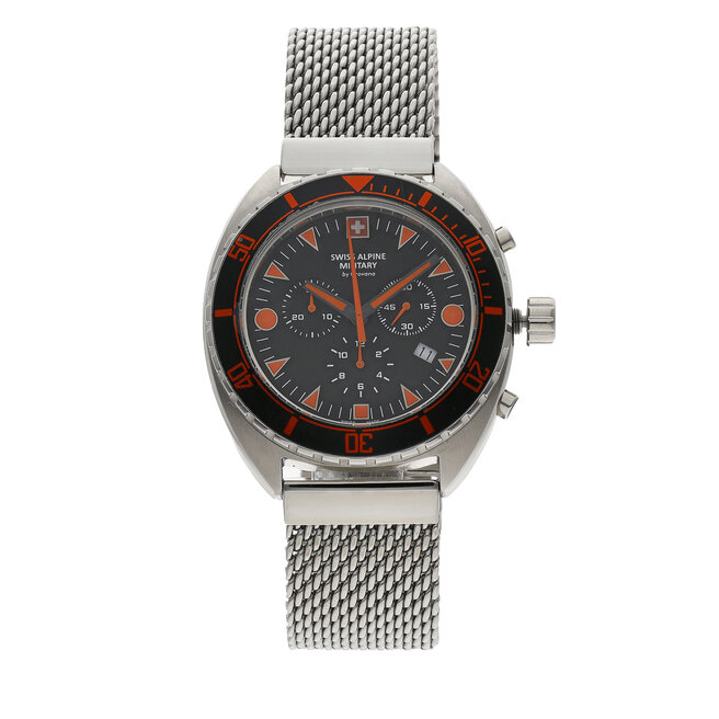 Zegarek Swiss Alpine Military 7066.9139 Srebrny -