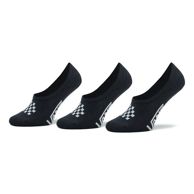 Zestaw 3 par stopek dziecięcych Vans Classic Canoodle Rox - Czarny