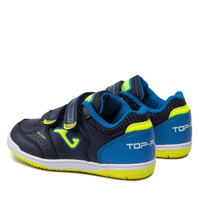 Joma Обувки Joma Top Flex Jr 2203 TPJW2203INV Navy/Lemon/Fluor Indoor