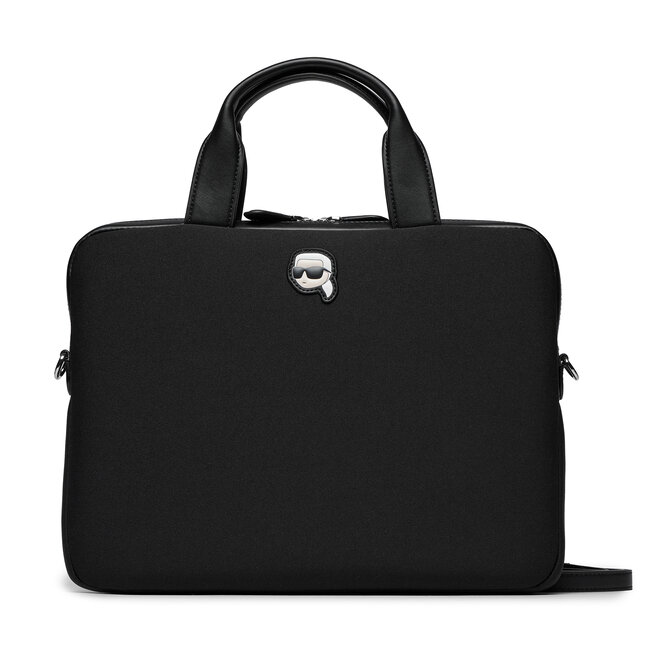 Torba na laptopa KARL LAGERFELD - Czarny