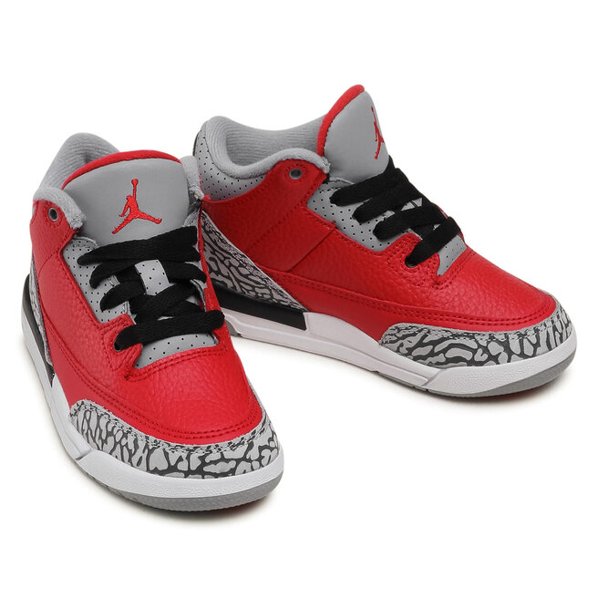 Zapatos Jordan 3 Retro SE CQ0487 600 Red/Fire Red/Cement Grey • Www.zapatos.es
