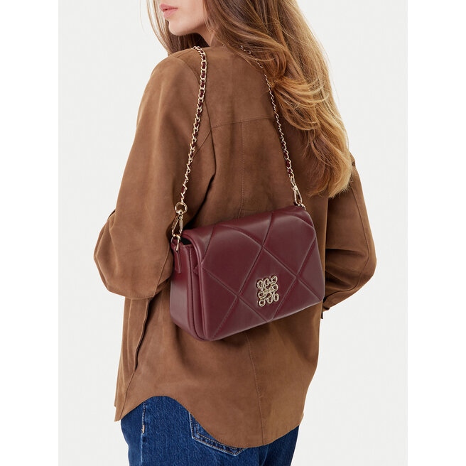 Torebka Nine West CEO-ANNA-LA482-3299 Bordowy -