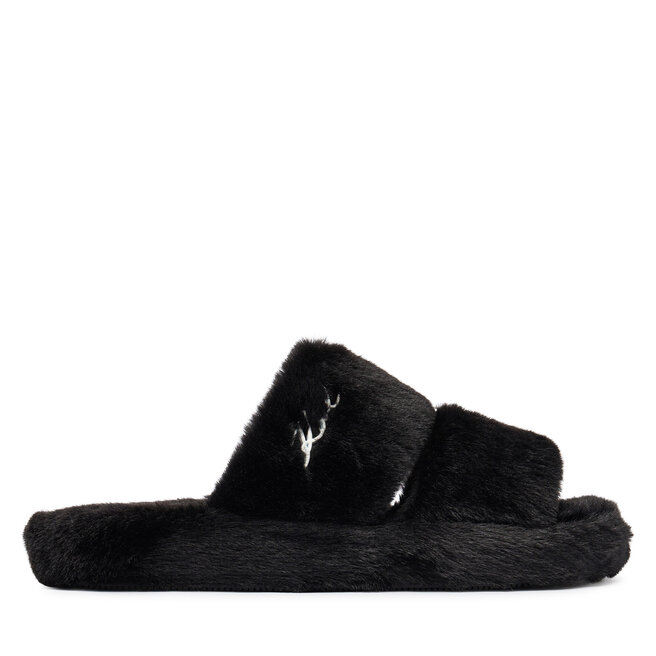 Kapcie KARL LAGERFELD Hypns KL80674 Czarny