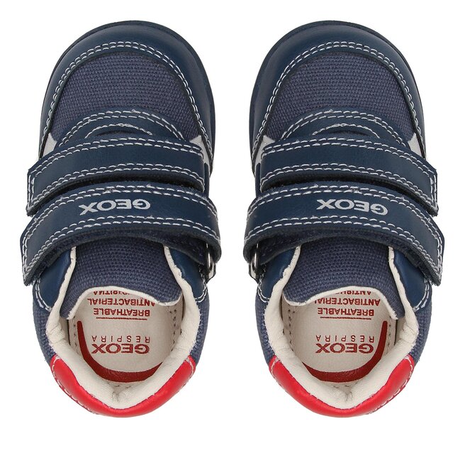Geox Sneakers Geox B Elthan B. A B351PA 05410 C4245 Lt Navy/Red