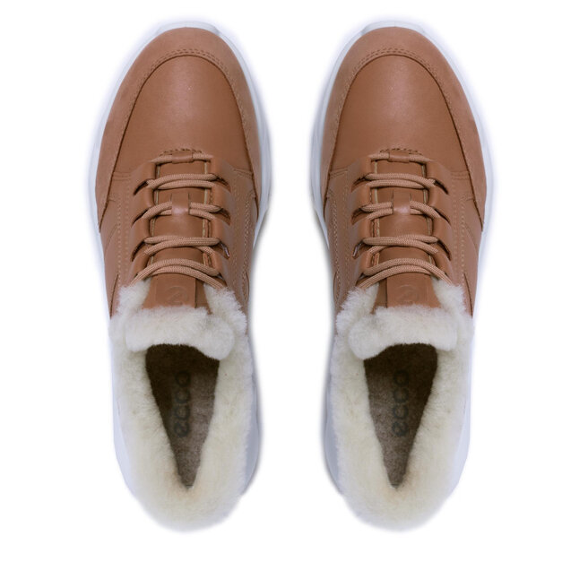 ECCO Sneakersy ECCO Chunky Sneaker W 20322360222 Toffee/Toffee