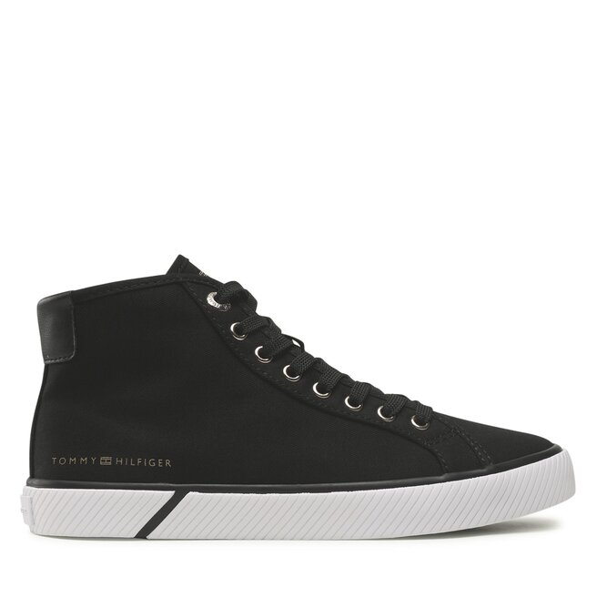 Tommy Hilfiger Sneakers Tommy Hilfiger Essential Highcut Sneaker Bl FW0FW07247 Black BDS