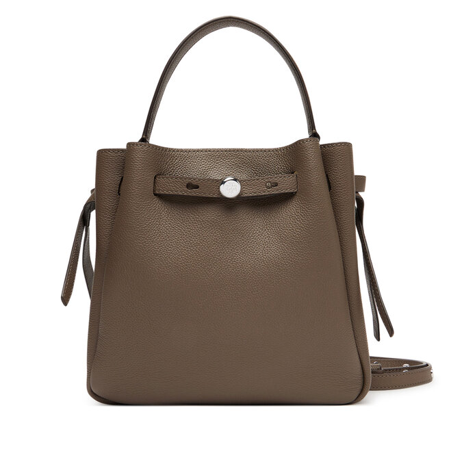 Torebka Tory Burch Romy Bucket Bag - Brązowy