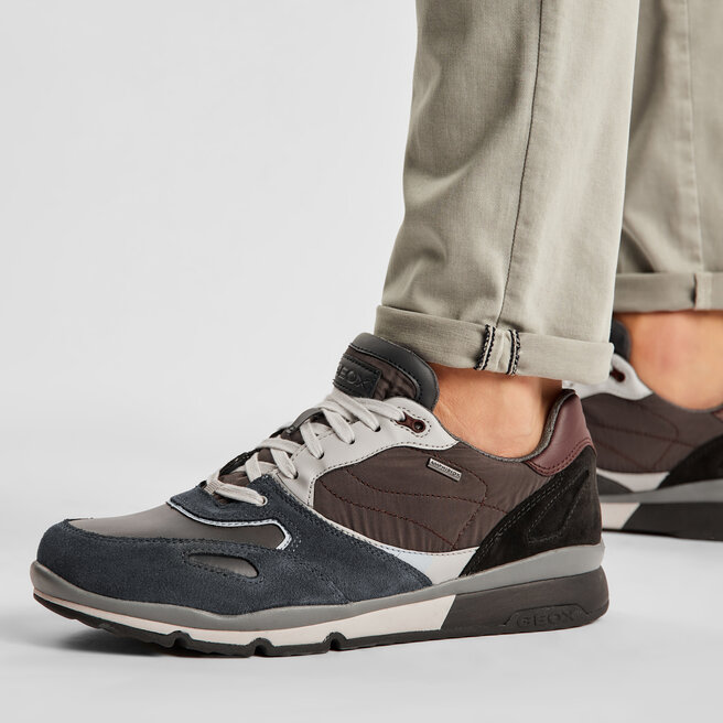 Geox Sportcipő Geox U Sandford B Abx A U44S7A 022FU C0043 Grey/Black