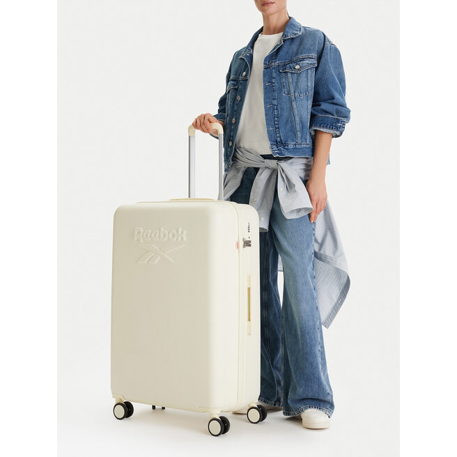 Walizka duża Reebok CEO-RBK-WAL-026-L Żółty -