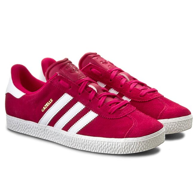 Chaussures adidas Gazelle 2 J BA9315 Bopink Ftwwht Ftwwht