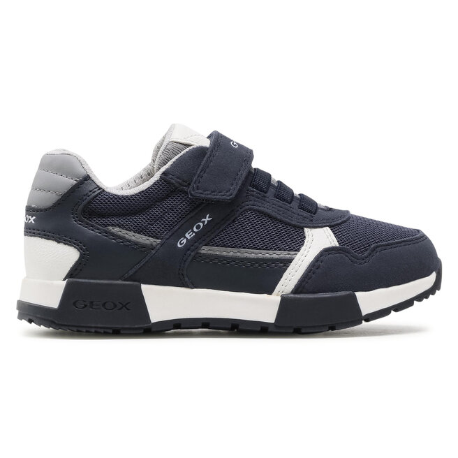 Sneakersy Geox J Alfier B. A J046NA 0AU14 C0661 S Granatowy - chłopięce
