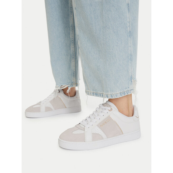 Sneakersy Guess FLJRO4 ELE12 Biały